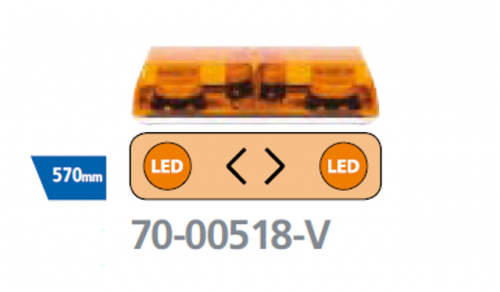 Belka oświetleniowa Ecco 70-00518-V LED