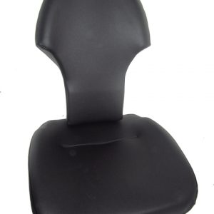 Siedzisko PVC Czarne fotela KAB P1